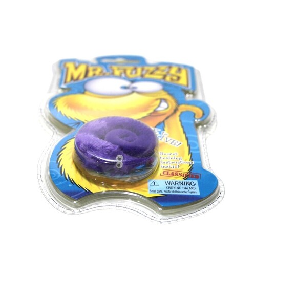 Magic Worm Mr. Fuzzy  Magical Fuzzy Worm 2008 The Original Purple New - Picture 6 of 6